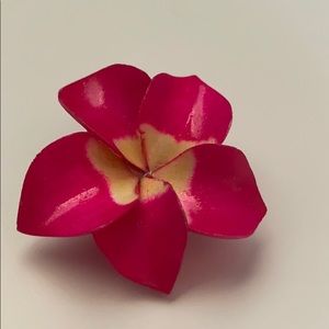 Pink Flower Earrings